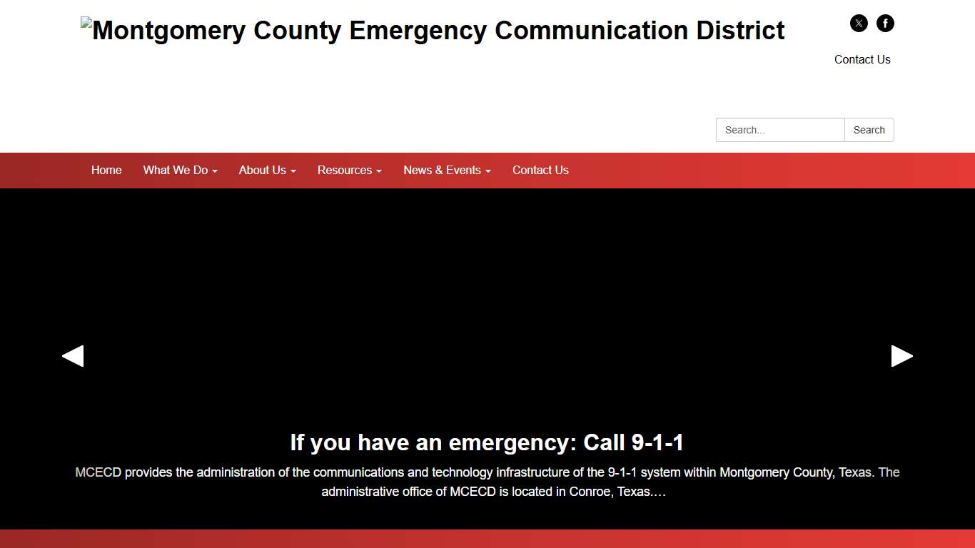 Homepage Montgomery County Emergency Communication District
